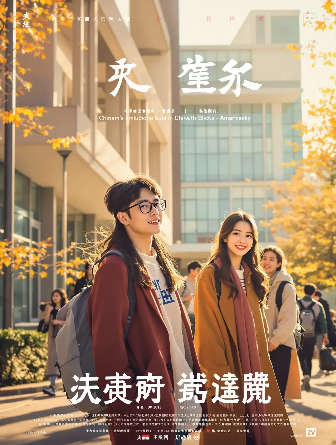 我的同桌是学霸 封面海报 - 黄豆短剧